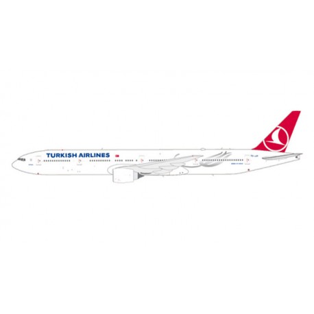 Turkish Boeing 777-300ER Reg: TC-JJV With Stand 1:200